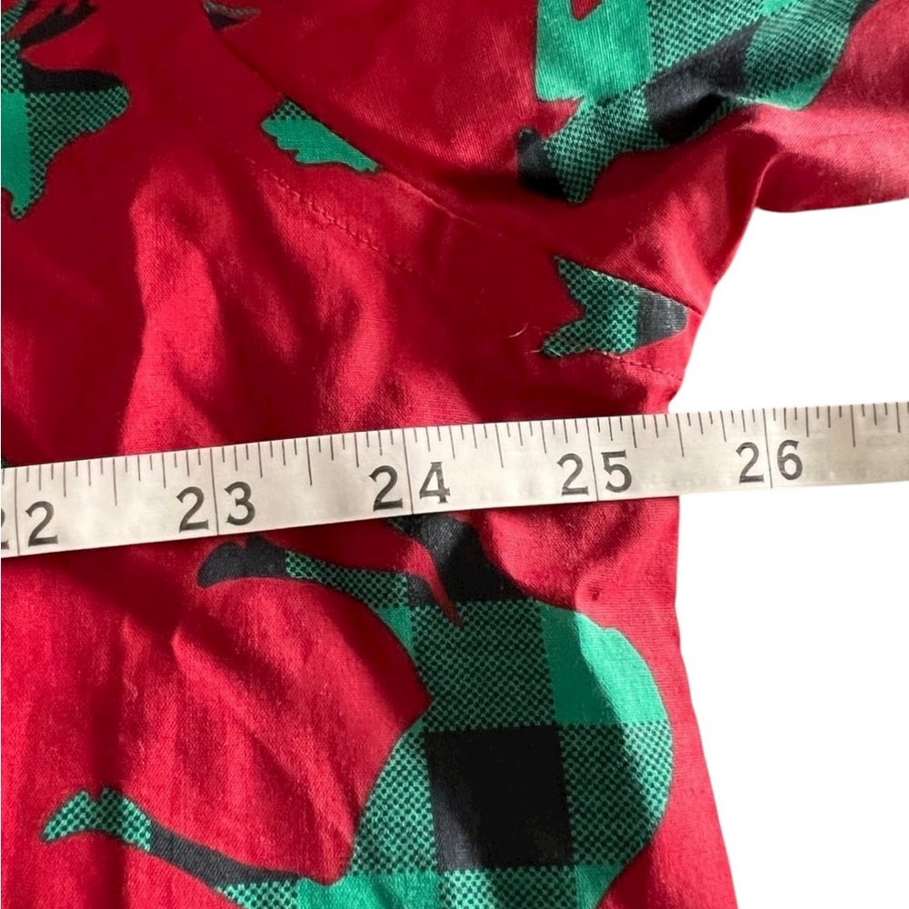 Men’s holiday Christmas button down buffalo plaid shirt by North Pole - size XL - Picture 9 of 11